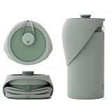 SÄKER Portable Dog Water Bottle, Collapsible Water Bottle for Dogs Perfect for Walking, Hiking and Outdoors | Works as a Portable Water Bowl | Designed in Montreal - 750ml