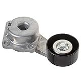 TUCAREST 38133 (W/AC;Smooth Pulley For 4.6L/5.4L/6.8L) Drive Belt Tensioner Pulley Assembly Fit For 97-01 Fo-rd E-150 E-250 E-350 Econoline Expedition F-150 F-250 F-350 Super Duty [# 1L3E6B209AA]