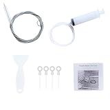 8 pcs Fridge Water Line Kit - Reusable & Easy-to-Use Refrigerator Water Line Cleaning Tool for Daily Home Use - Perfect Buddy for Clearing Water Buildup in Fridges and Drinking Water Dispensers