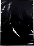 uGems 8" X 10" Black Reclosable 100 Bags 2-mil - Durable 2-Mil Polyethylene Storage for Crafts, Tools, Office Supplies, Small Parts, Travel, and Professional Packaging – sku: r810bk-100