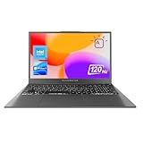 Machenike Machcreator N17A 17.3" Laptop, 17.3" FHD 120Hz Display, 4-Cores Intel Processor, 32GB DDR5 RAM, 1TB PCIe SSD, HDMI, Webcam, Backlit Keyboard, SD Card Reader, Wi-Fi, Windows 11 Home, Grey
