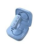 ADZERD Remote Control for TikTok, Page Turner for iPhone/iPad, Bluetooth Camera Video Recording Remote, Scrolling Ring for TIK Tok, Compatible with iOS/Android Phones & Tablets - Blue