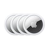Apple AirTag (1st Generation) - 4 Pack. Keep Track of and find Your Keys, Wallet, Luggage, Backpack, and More. Simple one-tap Set up with iPhone or iPad, Bluetooth