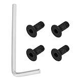 eMagTech 4pcs Forehead Head Screws Compatible with Ninebot ES1 ES2 ES4 Stainless Steel Socket Head Cap Screw Kit Electric Scooter Repair with Wrench