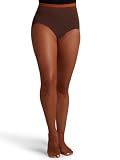 Capezio Women's Professional Fishnet Seamless Tight, Toffee, Medium/Tall