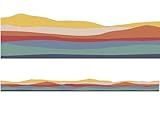 Teacher Created Resources Moving Mountains Road Trip On The Horizon Die-Cut Border Trim (TCR9230)