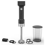 KitchenAid Go™ Cordless Hand Blender - battery included, KHBRV71, Black Matte
