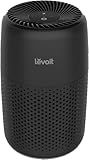 LEVOIT Air Purifiers for Bedroom Home Dorm, AHAM VERIFIDE, 3-in-1 Filter Cleaner With Aroma Pad, Filters Smoke, Allergens, Pet Dander, Odor, Dust, Office, Desktop, Core Mini-P, Black