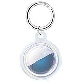 IPX8 Waterproof for Apple for Airtag Holder, for Airtag Keychain, for Air Tag Case GPS Item Finders Accessories, Anti-Scratch Full Body Protective for Air Tags Holder,Clear Colorful