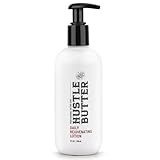 Hustle Butter Tattoo Aftercare - Daily Moisturizing Lotion - Naturally Derived Vegan Cruelty Free - Everyday All Over Use for Tattoos - 9 fl oz