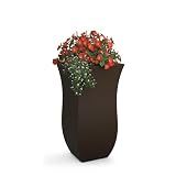 Mayne Valencia 30-Inch Tall Planter – Weather-Resistant Planter for Flowers – Durable Indoor/Outdoor Design for Patio, Porch, or Entryway
