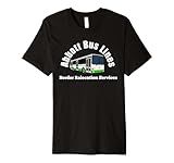 Funny Texas Abbott Bus Lines - Border Relocation Services Premium T-Shirt