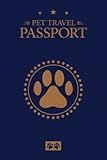 Pet Passport & Medical Record, for Pet Health and Travel Size 4"x 6": with a normal passport size this Pet Health & Vaccine Track Journal Notebook, ... Record Book For Pet Lovers Dogs Puppies
