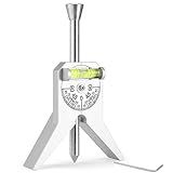 SIOKUY Premium Pipe Center Finder - Essential Center Finder Tool for Pipefitters - Measures 0.5" & Up, with 4" Y-Type Base & Dial Bubble.