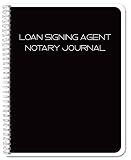 BookFactory Loan Signing Agent Notary Journal/Official Single Signing Notarial Acts Logbook - 100 Pages, Wire-O, 8.5'' x 11'' (Made in USA)