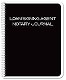 BookFactory Loan Signing Agent Notary Journal/Official Single Signing Notarial Acts Logbook - 100 Pages, Wire-O, 8.5'' x 11'' (LOG-100-7CW-PP(Loan-Agent-Notary))