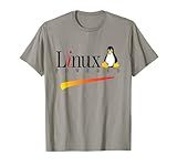 Linux Os T-Shirt Powered by Linux Tux Penguin Tee-Shirt T-Shirt