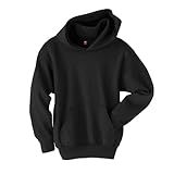Hanes Boys Eco Smart Pullover Hoodie, Black, X-Large