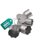 4-Piece 304 Stainless Steel Faucet Aerator Removal Key Set