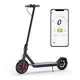 S1 Electric Scooter for Adults - 350W Motor, 19mph Top Speed, 21-Mile Range, 8.5" Solid Tires & Foldable Design (S1)