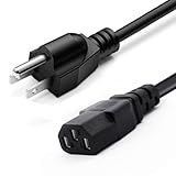 10FT Universal 3 Prong AC Treadmills Power Cord Replacement for Horizon Fitness Treadmills Ellipticals, Superfit, BowFlex Treadmills, Sole,Goplus, Vibration Plate Walking Pad Treadmills Charger Cable