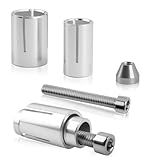 Motorcycle Bar Ends Installing Screw Kit,Compatible with 13mm-19mm Bar Ends Motorcycle Expansion Screw,Professional Handlebar End Screws Set Motorcycles Accessories for Cruisers