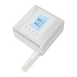 MONIGEAR Network Temperature Humidity Monitor, AWS Azure loT Sensor, Support Multiple protocols with SSL: MQTT, BACnet, SNMP, Modbus TCP, PoE Power Supply (6 Packs)