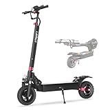 LEOOUT T88 Electric Scooter for Adults, 1000W Motor Off-Road E Scooter 31MPH, 40 Miles Range, 10" Fat Tires, Triple Suspension Electric Scooter with NFC/Signal/Disc Brake