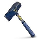 ESTWING Fireside Friend Axe - 14" Wood Splitting Maul with Forged Steel Construction & Shock Reduction Grip - E3-FF4, Blue