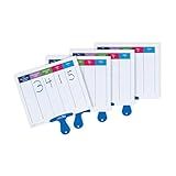 hand2mind Place Value Answer Board, Dry Erase Board Sets, Dry Erase Paddles, Math Classroom Supplies, Base 10 Math Manipulatives for Elementary School, 1st Grade Math Materials (Pack of 4)