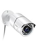 ZOSI 2MP 1080p Security Camera,4-in-1 TVI/CVI/AHD/CVBS Surveillance Bullet Camera Indoor Outdoor,Night Vision,Work for 960H,720P,1080P analog CCTV DVR