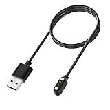 VBANU VeryFit Smartwatch Charging Cable, Fit for IDW19, IDW15, IDW13, ID208(BT), ID205L, ID206, and More, Replacement Magnetic USB Cable for Fast and Easy Charging, 3.3 ft, (ID-Cable)