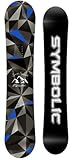 Symbolic Arctic Snowboard Freeride Freestyle All Mountain Sizes 90-170cm Men Women Kids Youth (157cm)