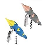 RADIXIUM Platypus Multi-Function Bottle Opener - Magnetic Fridge Tool with Can and Premium Wine Opener, Durable Metal and ABS Plastic Design for Kitchen, Bar, or Home 2Pack