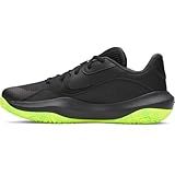 Under Armour Unisex Lockdown 7 Low, (003) Black/Black/Metallic Black, 7.5, US