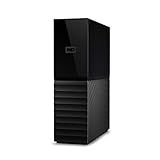 Western Digital 6TB My Book Desktop External Hard Drive, USB 3.0, External HDD with Password Protection and Auto Backup Software - WDBBGB0060HBK-NESN