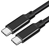 240W USB 3.2 Gen 2X2 Display Monitor Link Data Transfer Video Cable for Lepow Z1 15.6 In, InnoView, ASUS ZenScreen, KYY, Cocopar, Arzopa, AOC, ViewSonic Portable Monitor HDR Outputt Charger Power Cord