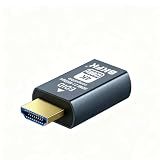 BKFK 4K 120Hz HDMI 2.1-Compatible Dummy Plug, Headless Ghost Display Emulator Adapter for GPU, Remote Desktop, Servers, Cloud Gaming, VR Testing 3840x2160@120HZ,1440P@120HZ,1080P@120HZ(SDR)