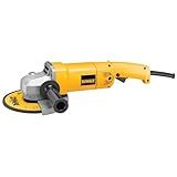 DEWALT Angle Grinder, 7-Inch, 13-Amp, 8,000 RPM, With Dust Ejection System, Corded (DW840)