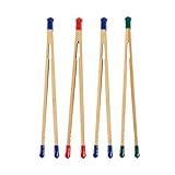 Darkroom Bamboo Print Tongs Developing Equipment Processing Tool Pack of 4