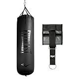Everlast Elite 2 Heavy Bag with Universal Punching Bag Hanger, Quiet Strap System, Durable Boxing Heavy Bag (80 LB)