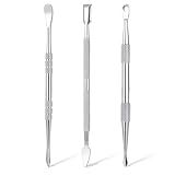 Clay Sculpting Tools, Double-Ended Clay Sculpting Tool Stainless Steel Modeling Clays Tools Implement for Modeling Embossing Sculptings and Shaping Miniature