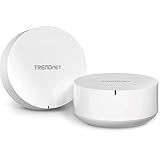 TRENDnet AC2200 WiFi Mesh Router System,2 x AC2200 WiFi Mesh Routers, App-Based Setup, Expanded Home WiFi(Up to 4,000 Sq Ft. Home), Content Filtering w/Router Limits,Supports 2.4Ghz/5GHz,TEW-830MDR2K