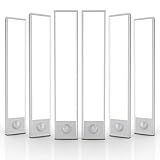 6 Pack Under Cabinet Lights Wireless, 32 LED Motion Sensor Light Indoor Rechargeable Magnetic Closet Lights Battery Operated, Under Counter Lights for Kitchen, Wardrobe, Hallway, Stairs