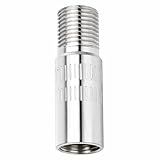 Alomejor Scooter Valve Extension Adapter 9mm Extend Inflatable Air Nozzle for M365/Pro Scooter Front Wheel Motor Inflatable Air Valve (25mm)