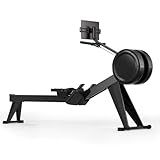 YOSUDA Air Magnetic Rowing Machine for Home, Dual Air & Magnetic Resistance with 8-Level, Smart APP, Rotatable Device Holder, Ergonomic Seat, and Easy Storage