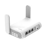 GL.iNet GL-SFT1200 (Opal) Portable WiFi Travel Router, Mini VPN Wireless Router for Fiber Optic Modem, Mobile Internet WiFi Repeater, Dual Band Openwrt Computer Routers, Home/Business/RV/Cruise