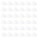 FINGERINSPIRE 50 Pcs Acrylic Drink Tags Cloud Shape Party Drink Marker 1.8x1.2 inch White Blank Drinking Tags Acrylic Wine Glass Charms for Baby Shower Wedding Cloud 9 Party