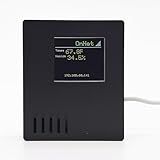 pp-Code WiFi Temperature and Humidity Sensor, Thermometer, Monitor From Anywhere, Email, SMS Alerts, Ideal for Server Room, Lab, Greenhouse, Pets