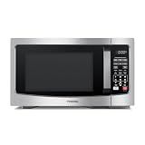 TOSHIBA Countertop Microwave Oven, 1.2 Cu.Ft, 1000W, Stainless Steel